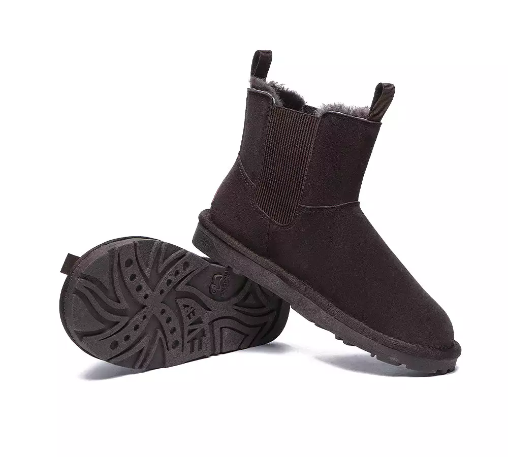 EVERAU Sheepskin Mini Boots Guildford Men