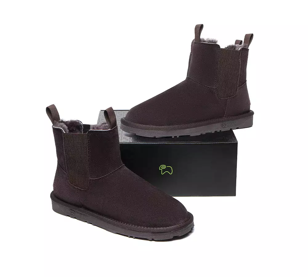 EVERAU Sheepskin Mini Boots Guildford Men