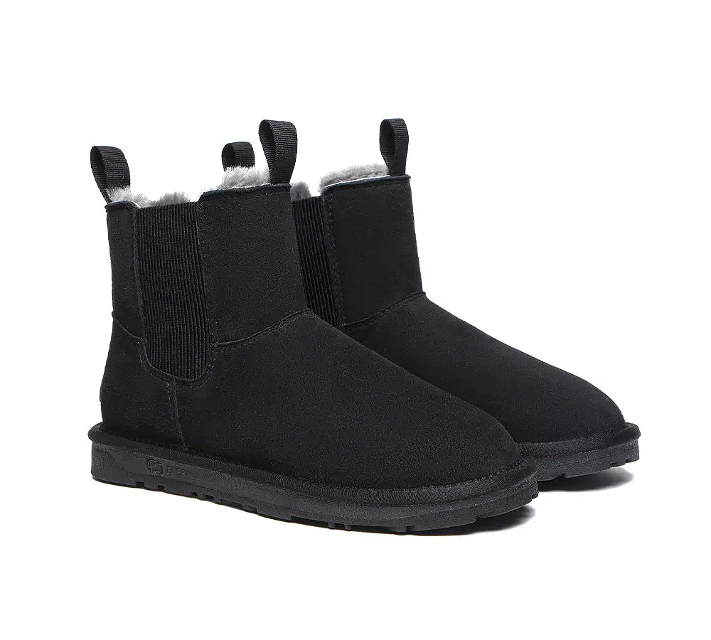 EVERAU Sheepskin Mini Boots Guildford Men