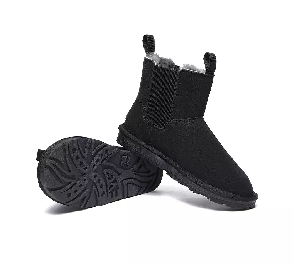 EVERAU Sheepskin Mini Boots Guildford Men