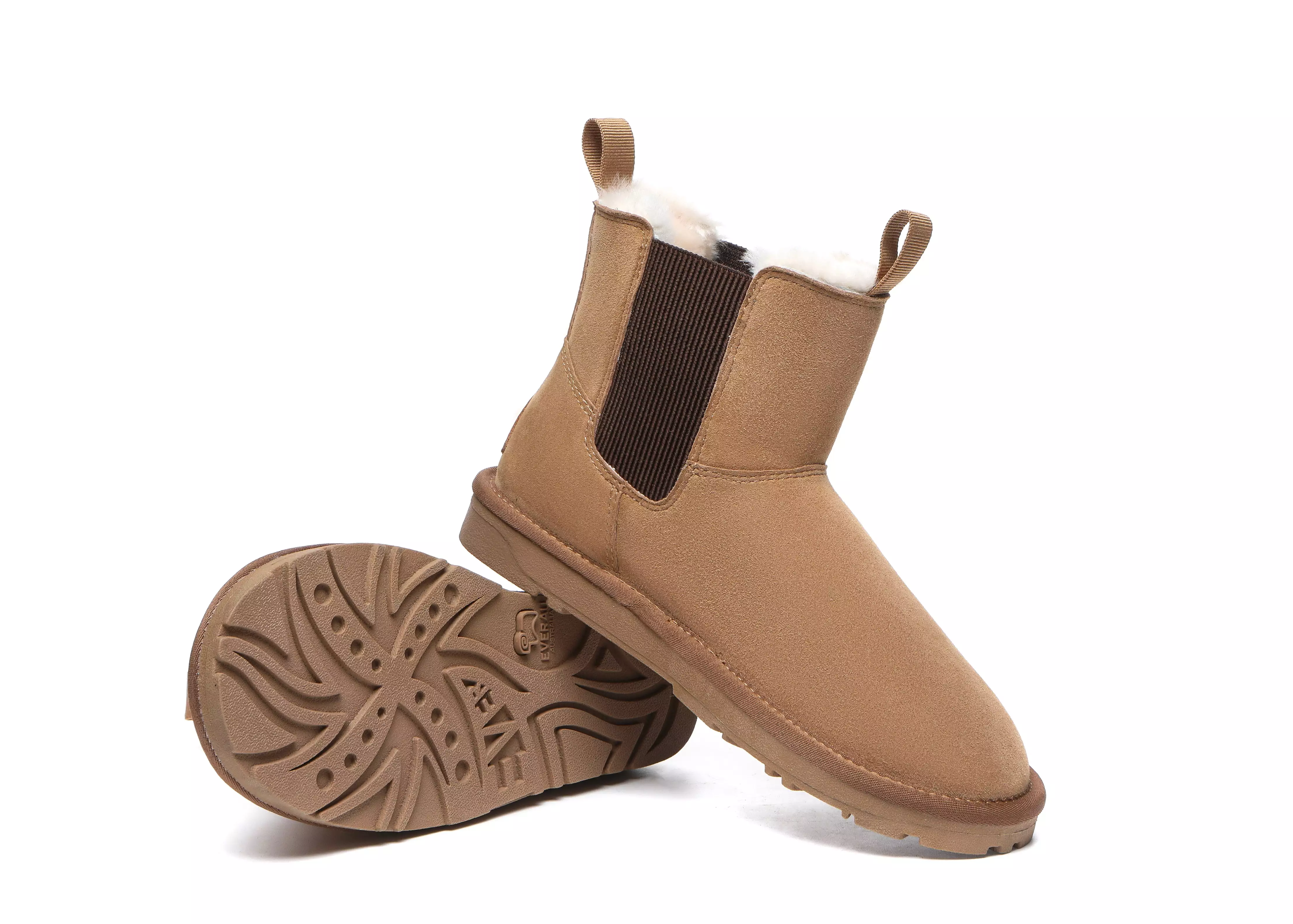 EVERAU Sheepskin Mini Boots Guildford Men