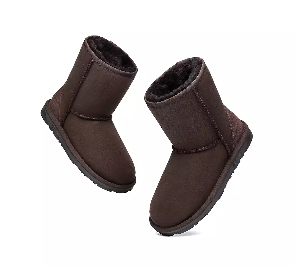 EVERAU Short Classic Sheepskin Boots