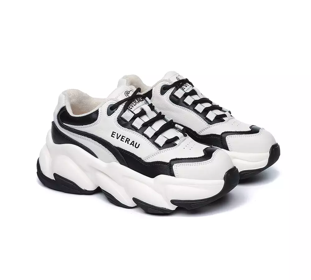 EVERAU Women Chunky Sneakers Panda