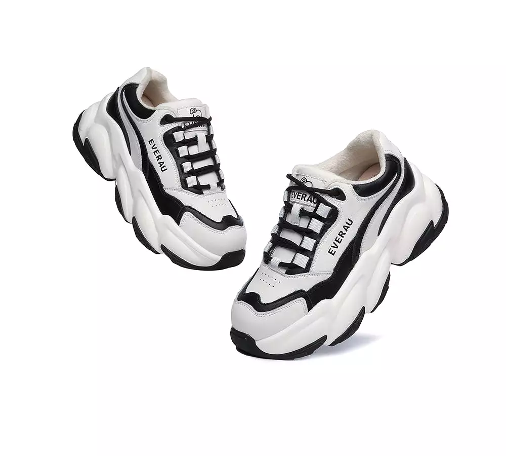 EVERAU Women Chunky Sneakers Panda