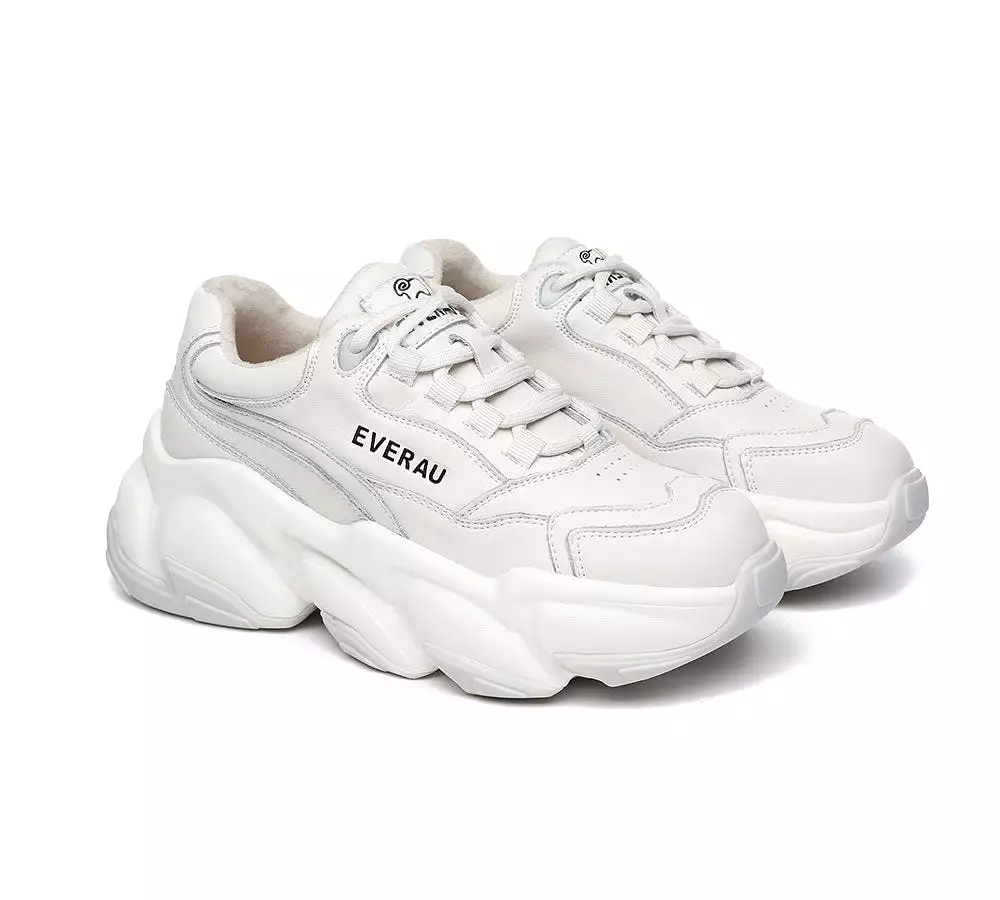 EVERAU Women Chunky Sneakers Panda