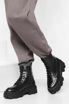 Extreme Chunky Sole Combat Boots