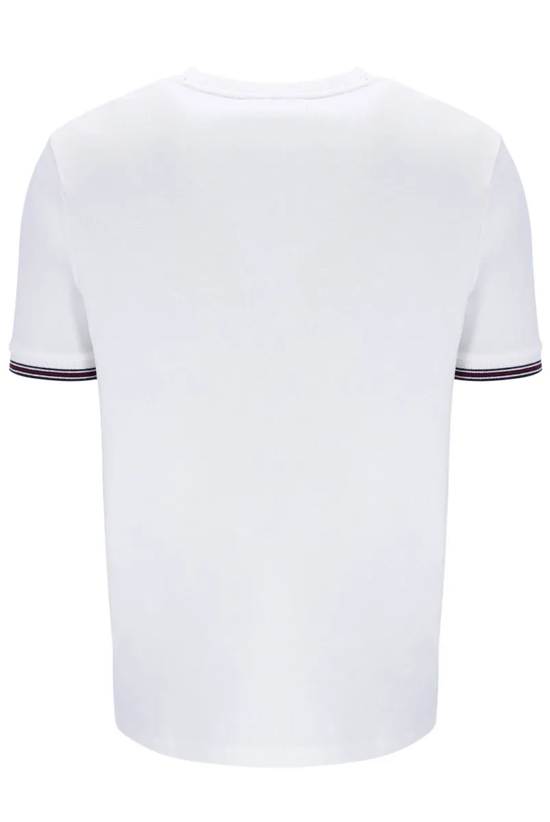 Fila Caleb Crew Neck T-Shirt White