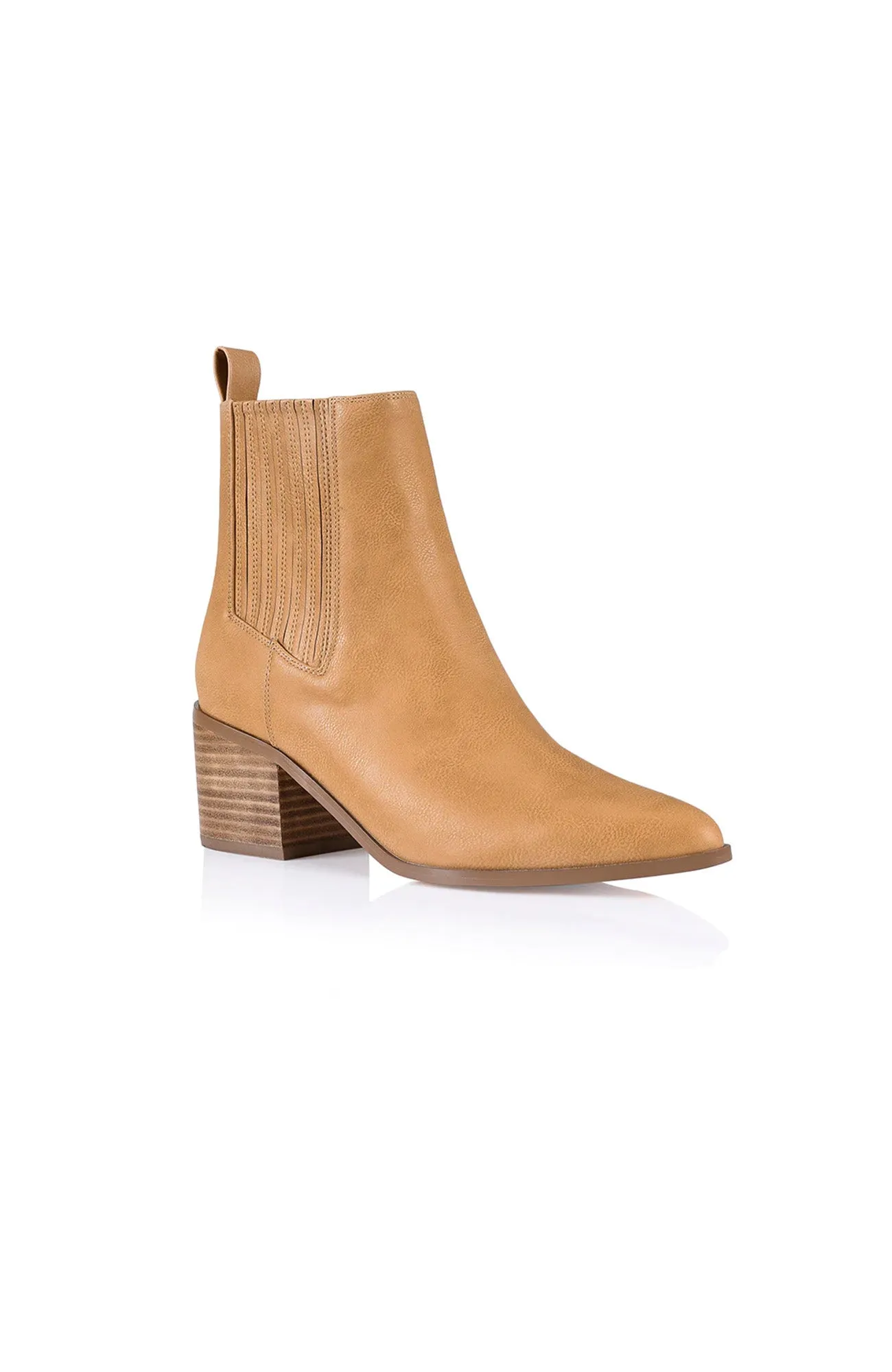 Fillipin Chelsea Ankle Boot Caramel Softee