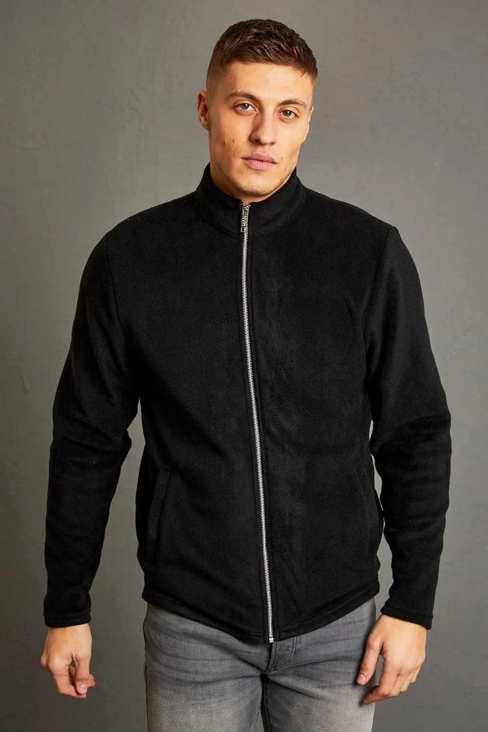 Fleece Funnel Neck Jacket