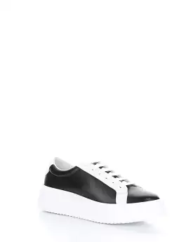 FUZI BLACK/WHITE Lace-up Shoes