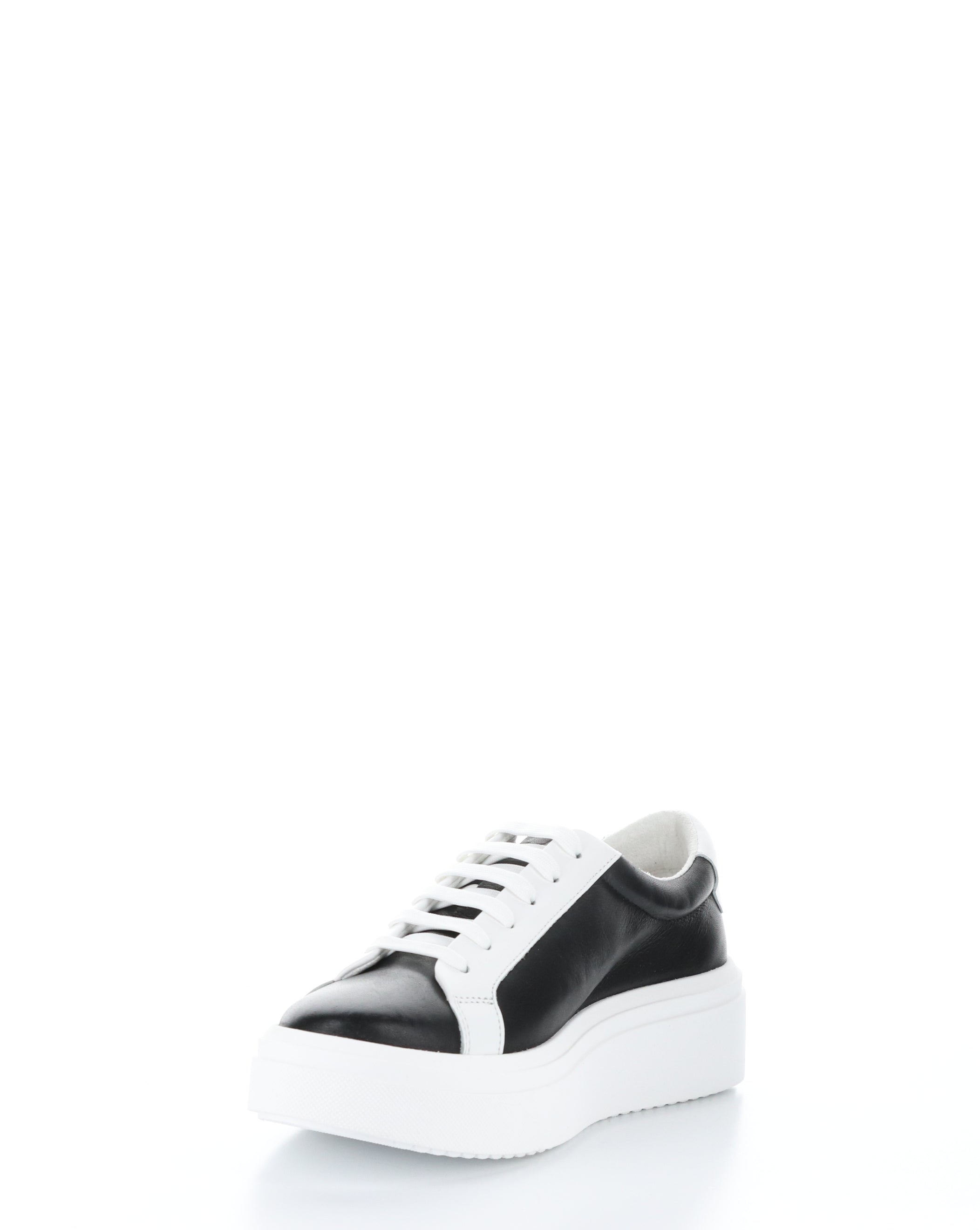 FUZI BLACK/WHITE Lace-up Shoes