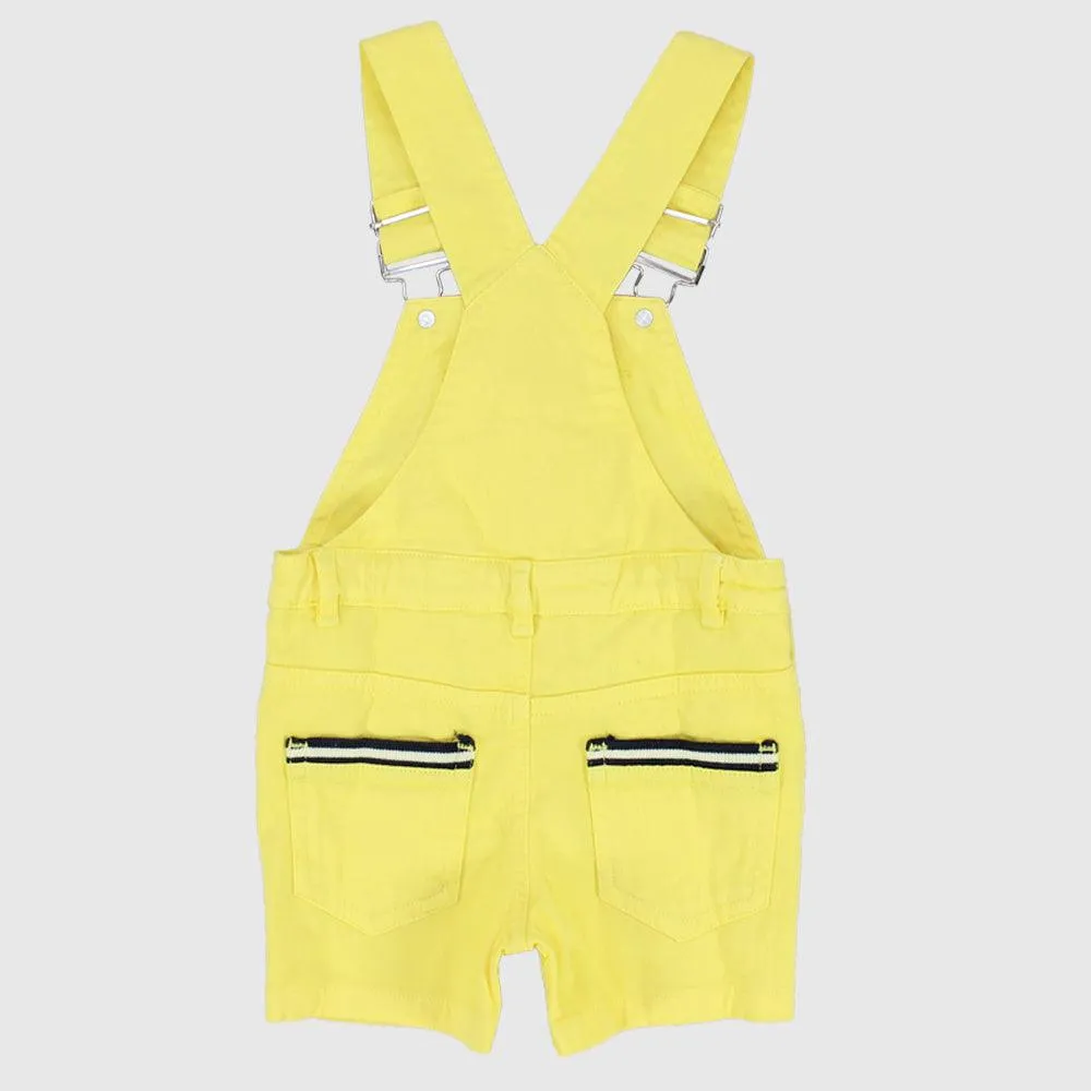 Gabardine Short Overall