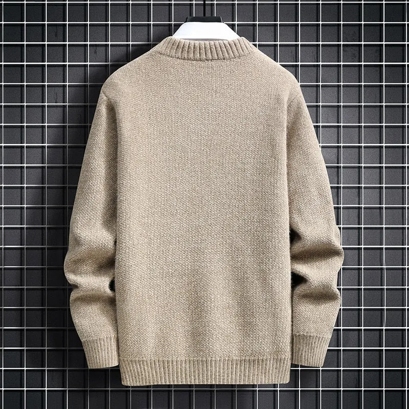 Golden Deer Knitted Sweater