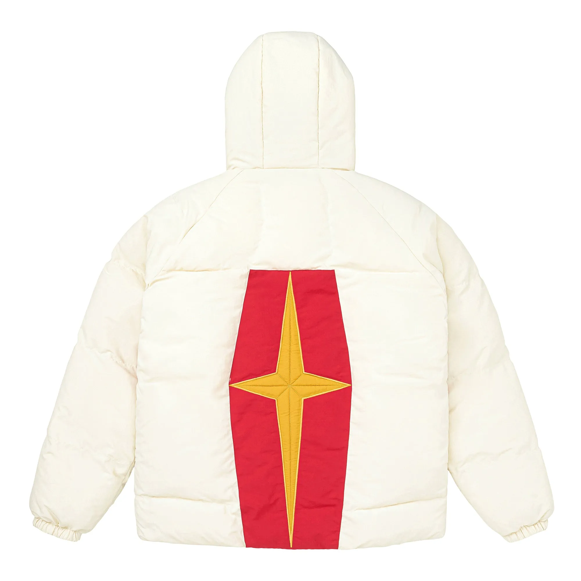 GUNDAM RX-78-2 REVERSIBLE PUFFER JACKET (WHITE)