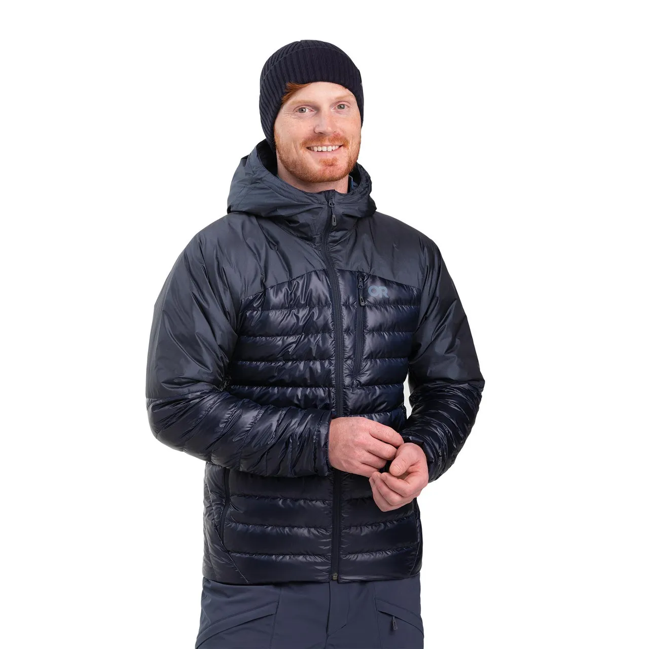 Helium Down Hooded Jacket