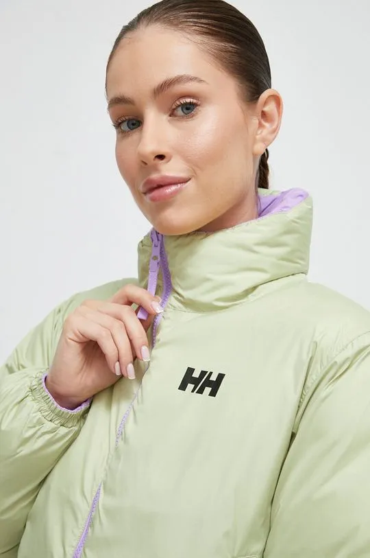 Helly Hansen reversible jacket women's violet color