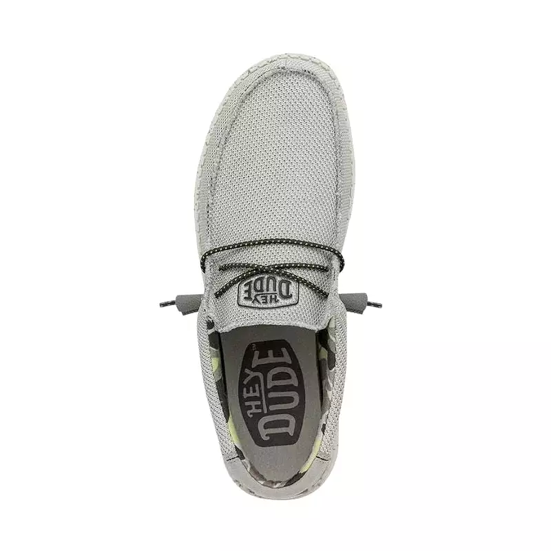 'Hey Dude' Men's Wally Sox Triple Needle - Fog