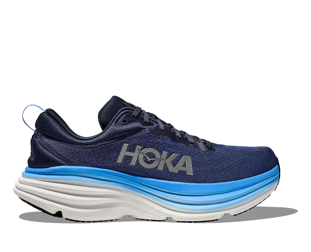 'HOKA' Men's Bondi 8 - Outer Space / All Aboard