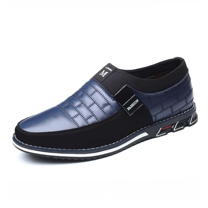 Hot Sale Men's Leather Slip On Shoes