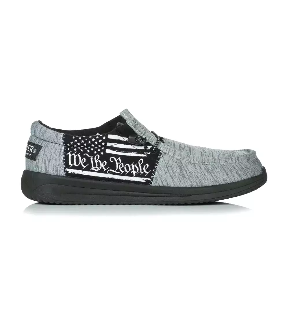 'Howitzer' Men's Roam Split Slip On - Heather Grey