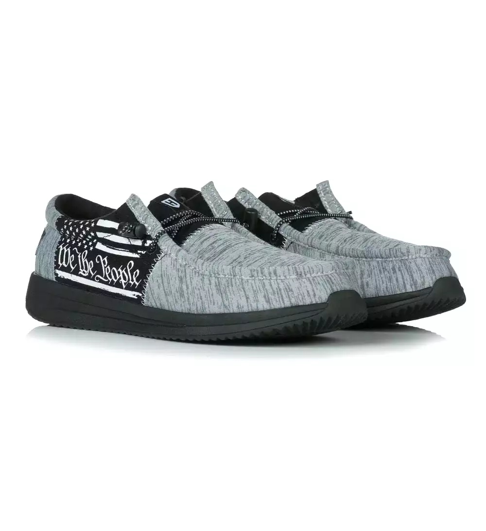 'Howitzer' Men's Roam Split Slip On - Heather Grey