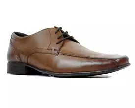 Ikon Fraser SM4999 Lace Up Leather Shoes Tan