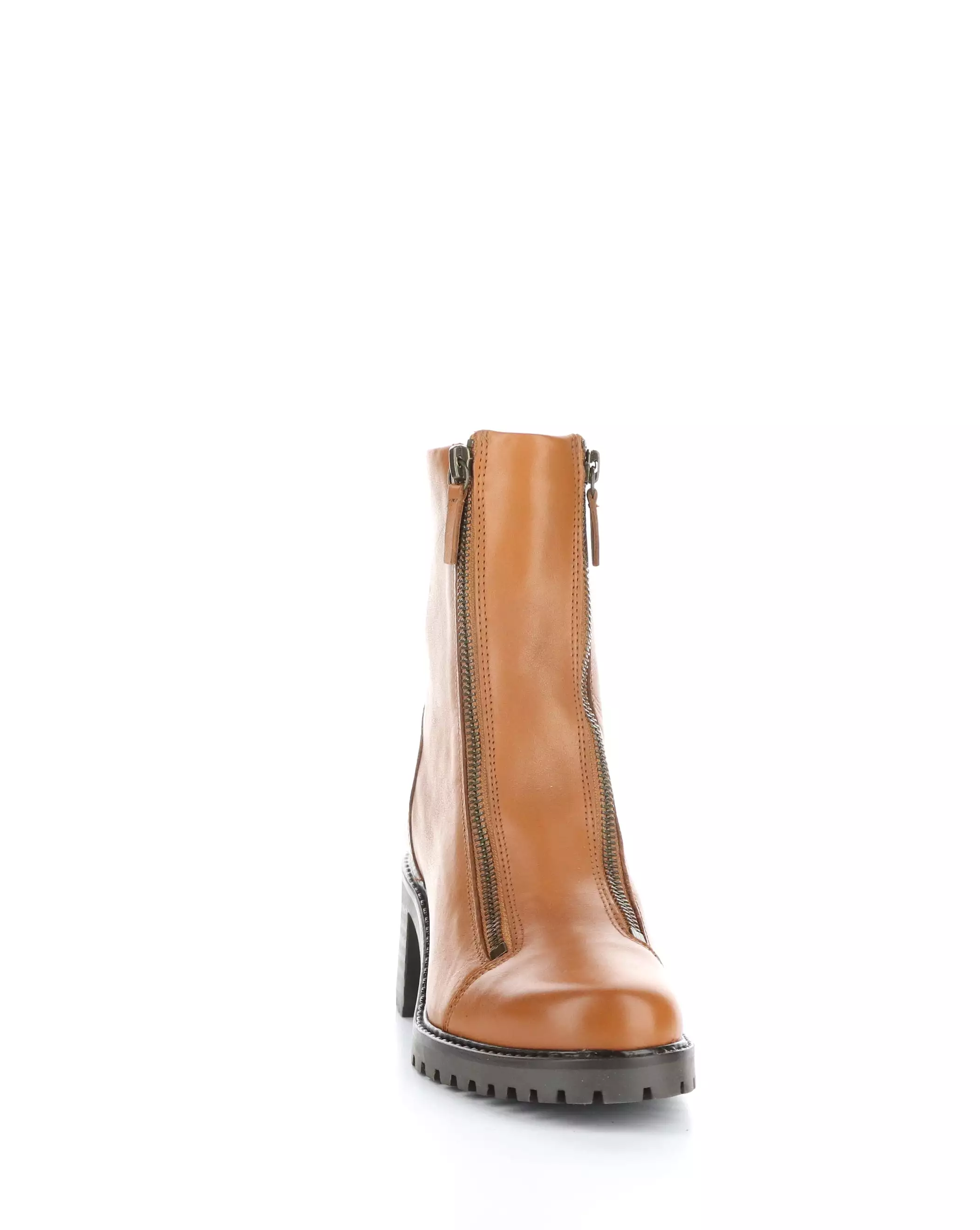 INGLE BRITISH TAN Round Toe Boots