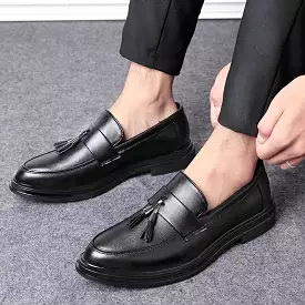 INSTOCK-Men's shoes summer all-match trending patent leather