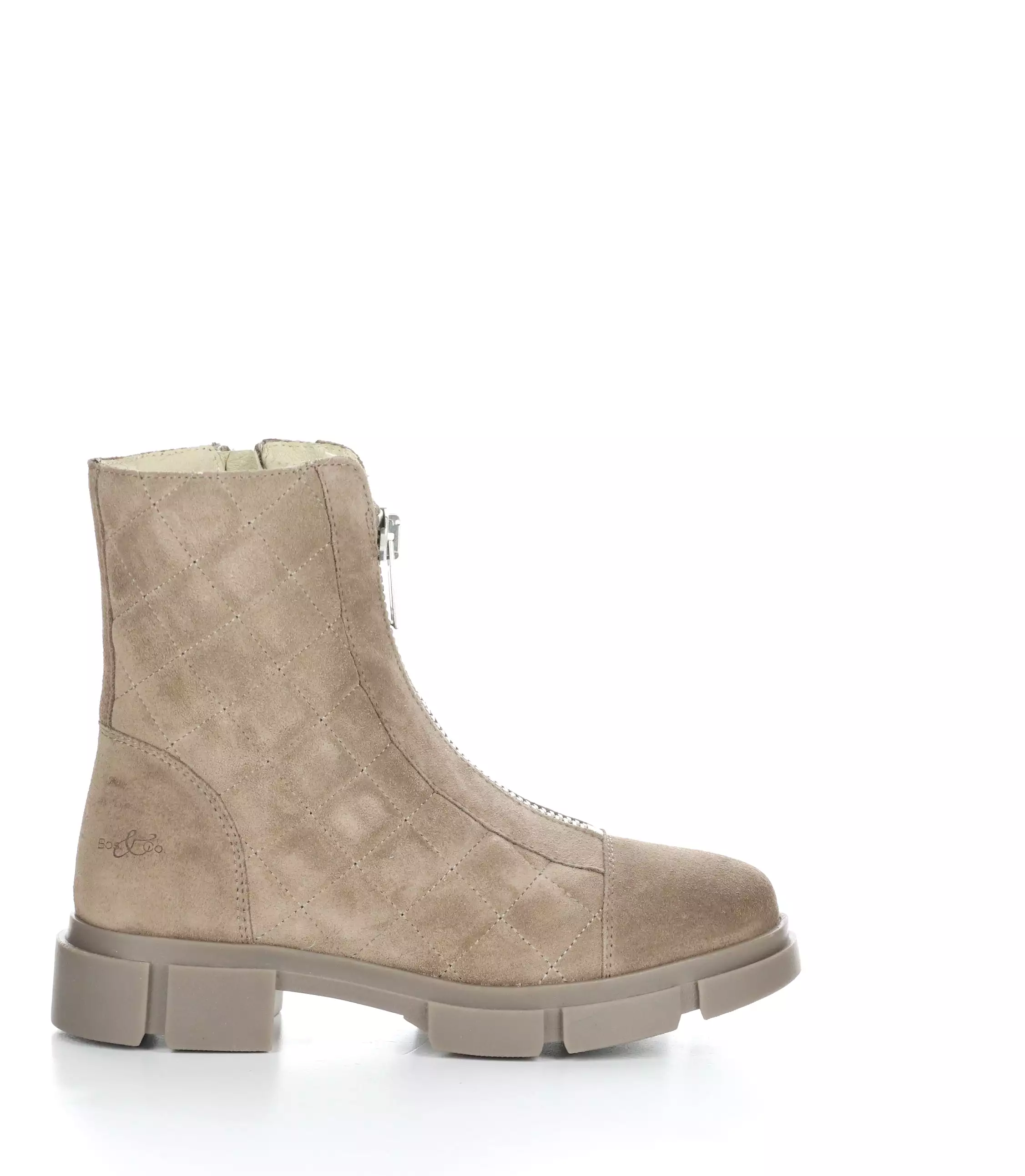 LANE SAND Round Toe Boots