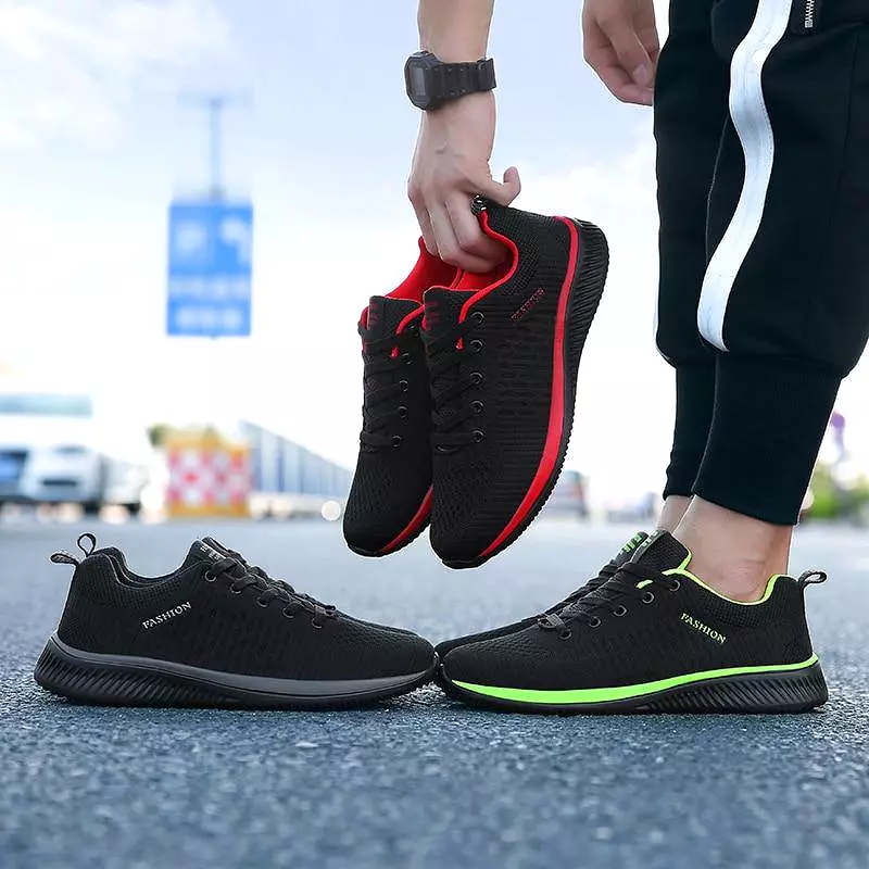 Libiyi Breathable Running Shoes for Women Men Outdoor Sport Fashion Comfortable Casual Men Sneakers