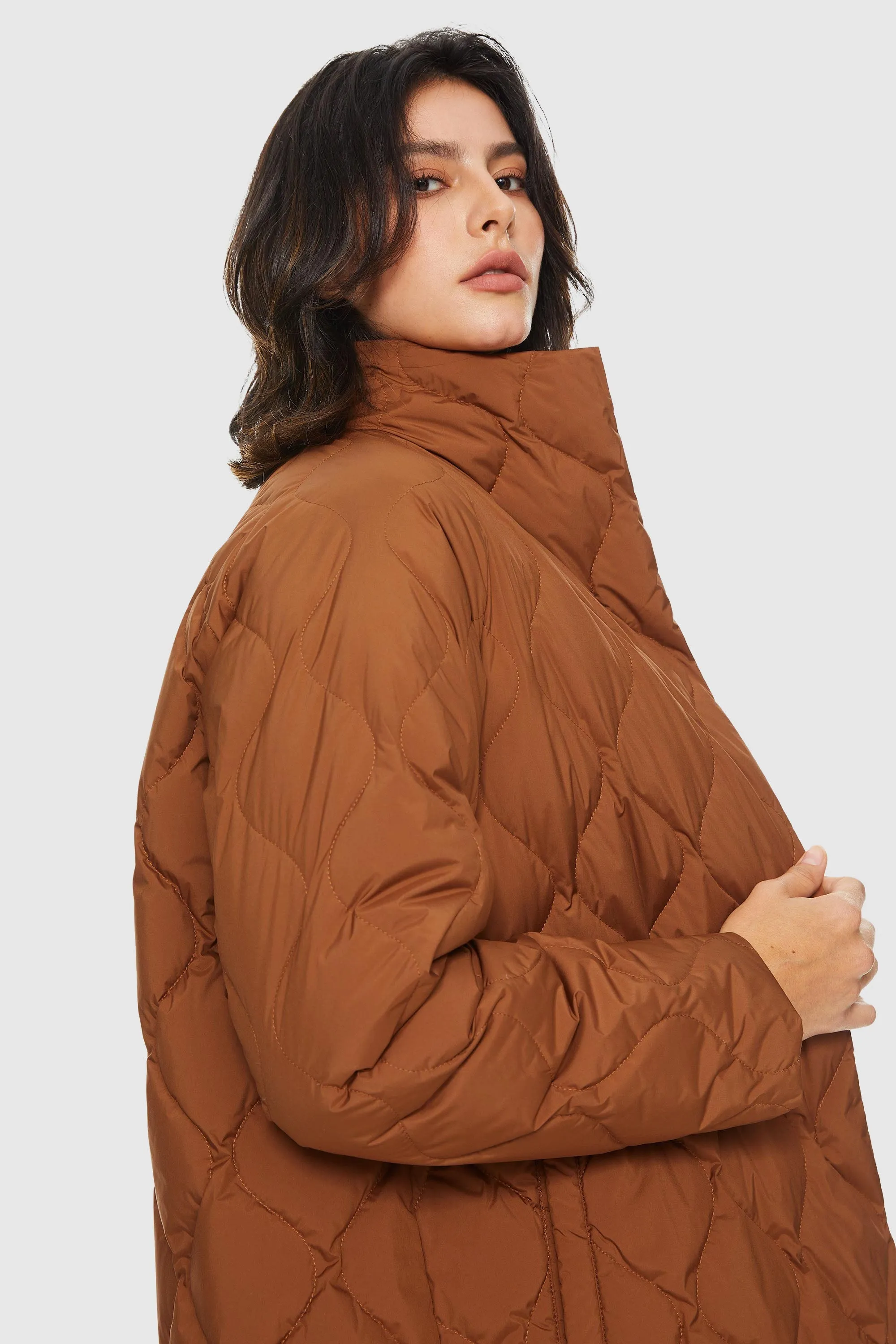 Lightweight Long-Sleeve Puffer Jacket