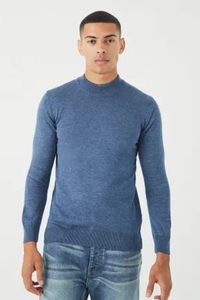 Long Sleeve Extended Neck Sweater