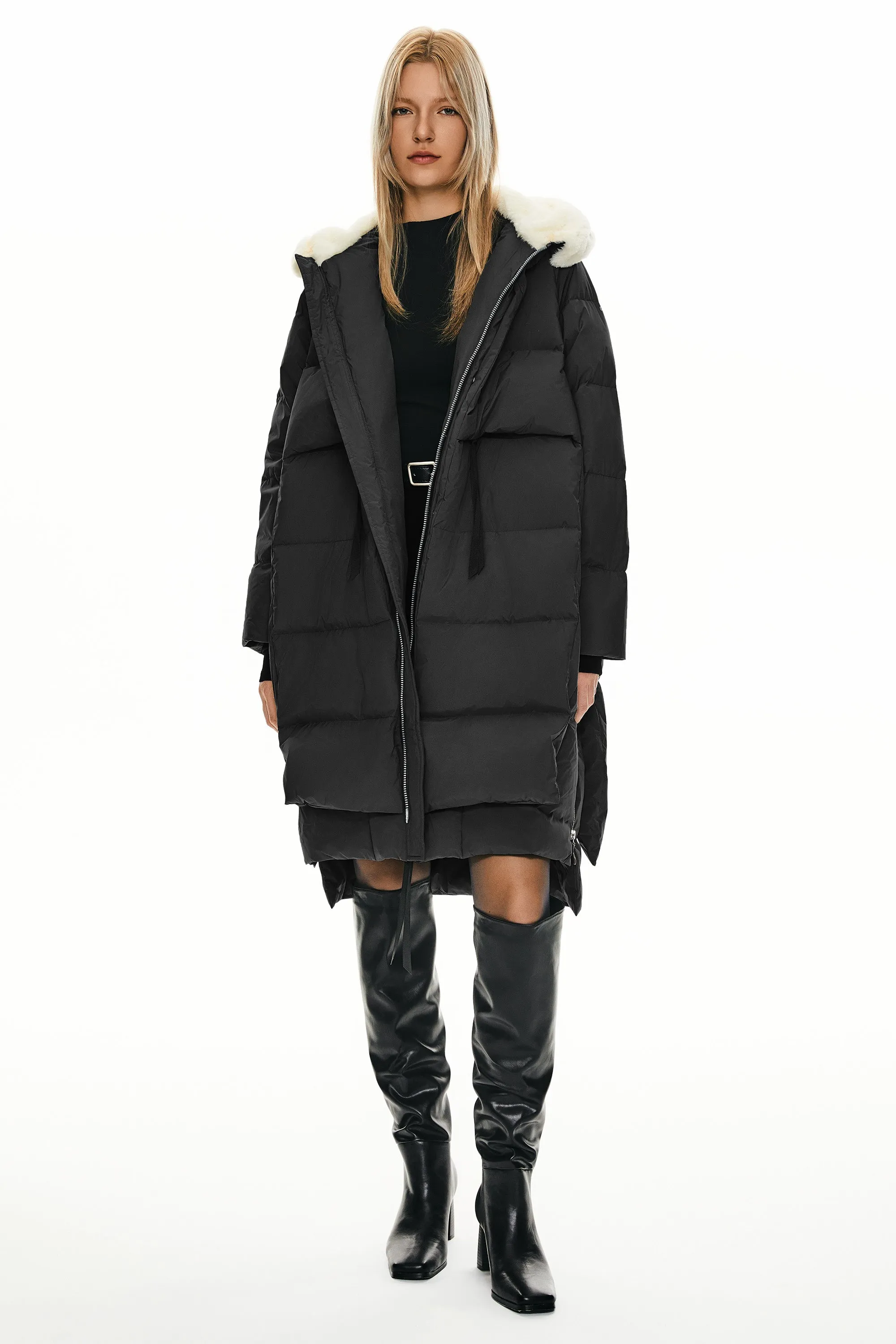 Long Winter Puffer Jacket