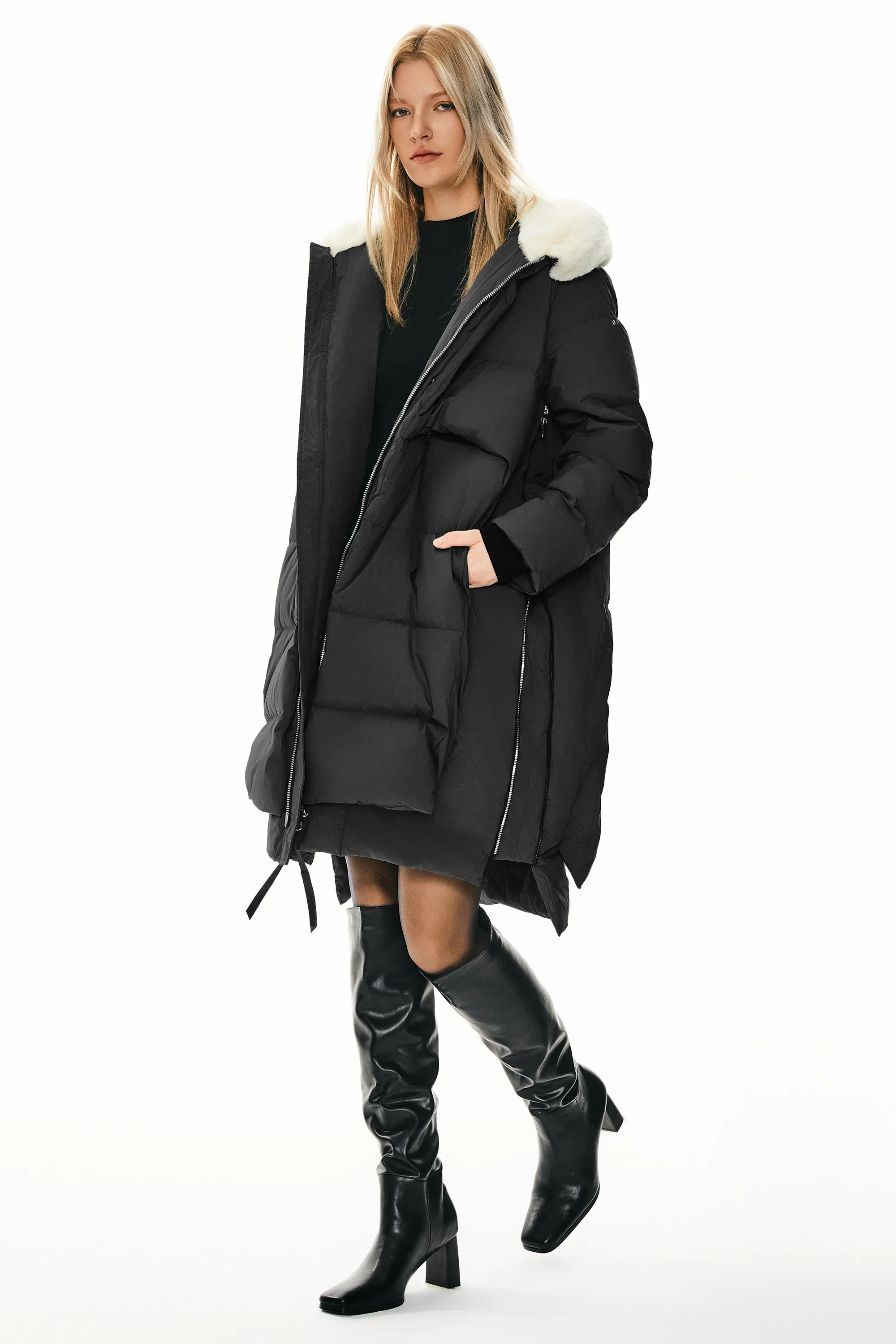 Long Winter Puffer Jacket