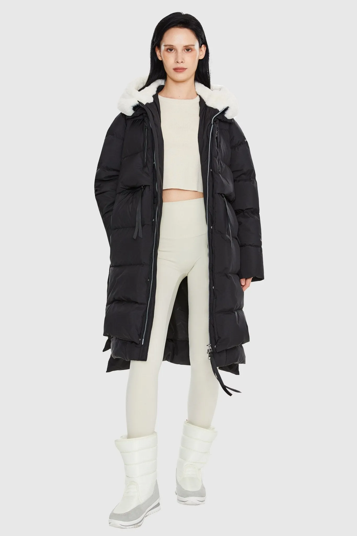 Long Winter Puffer Jacket