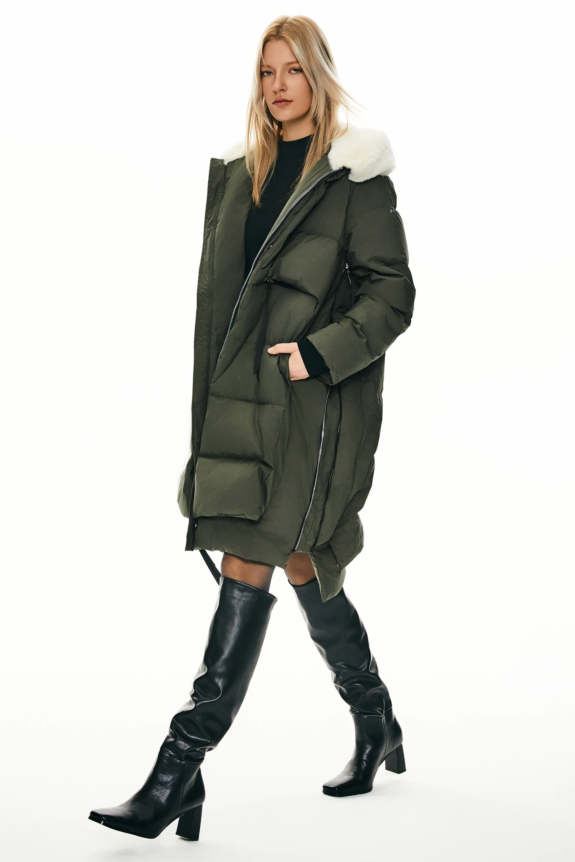 Long Winter Puffer Jacket