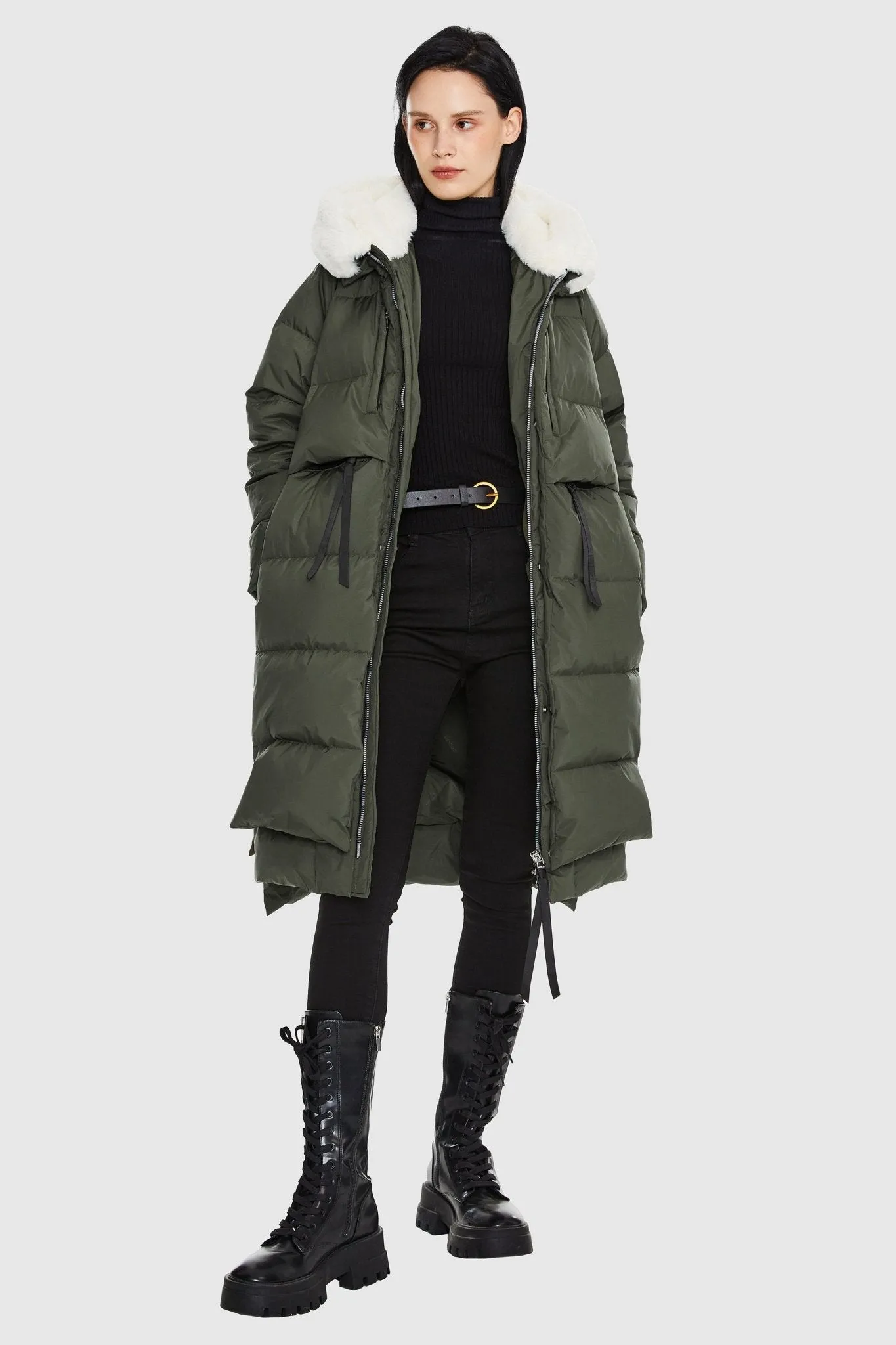 Long Winter Puffer Jacket