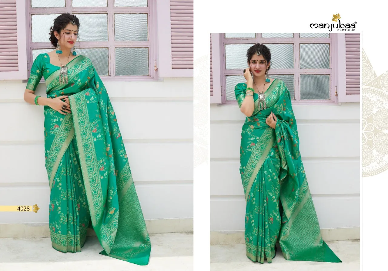 Manjubaa Presents Premium Collection Fancy Designer Sarees