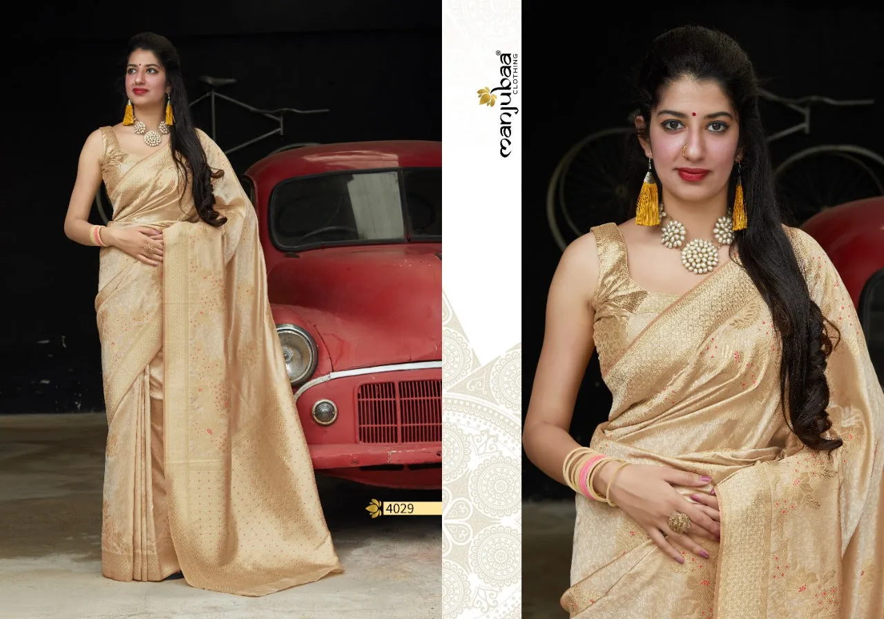 Manjubaa Presents Premium Collection Fancy Designer Sarees