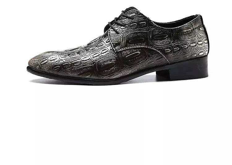 Men Crocodile Leather Shoes