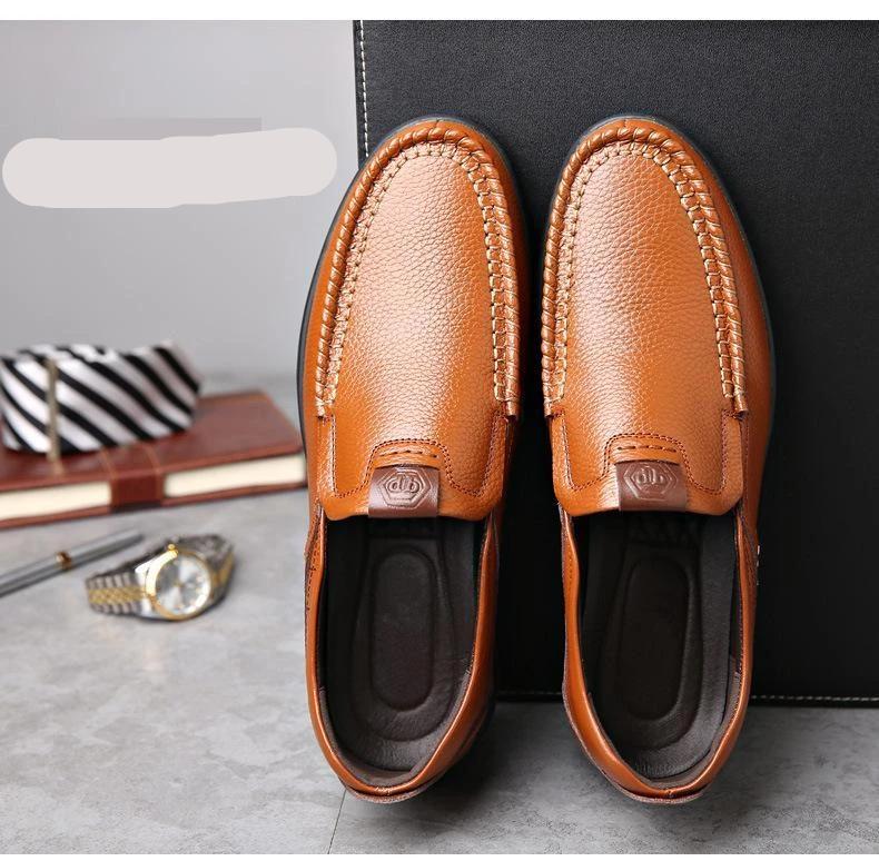 Men Leather Anti-slip Shoes