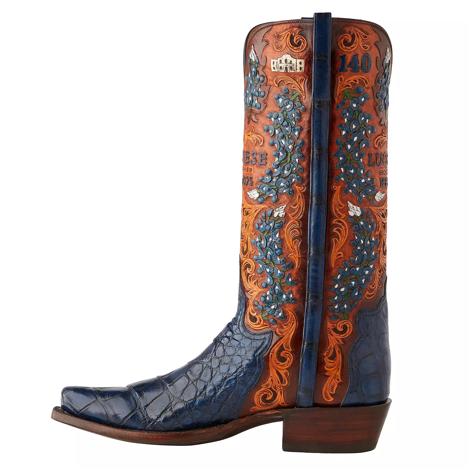 Men's Bluebonnet 140th Anniversary Boot :: Cavalry Blue