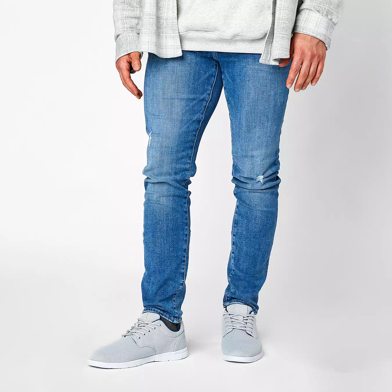 Men's Breezy in Light Grey