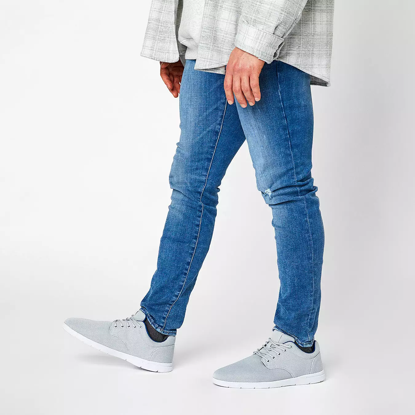 Men's Breezy in Light Grey