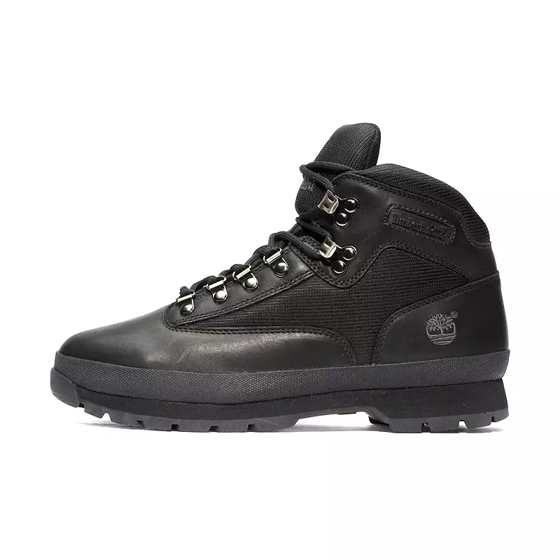 Men's Euro Hiker Waterproof Black Nubuck