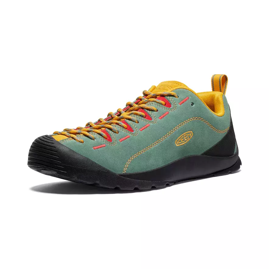 Men's Jasper Suede Sneakers  |  Dark Forest/Golden Yellow