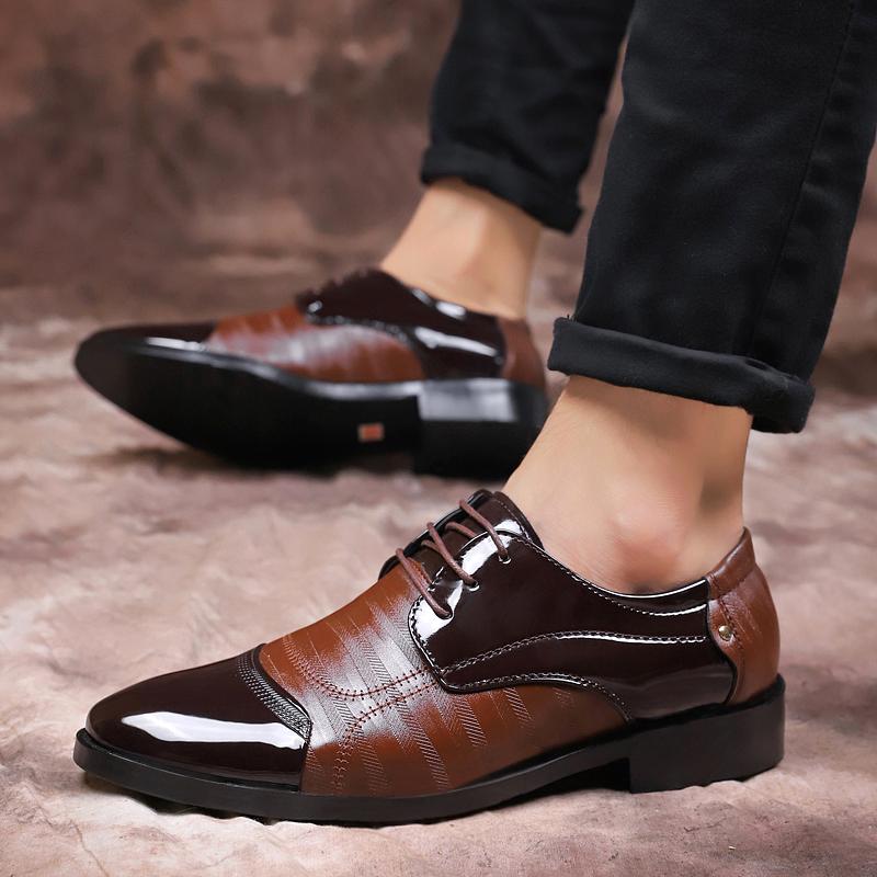 Men's Oxford Genuine Leather Business Shoes