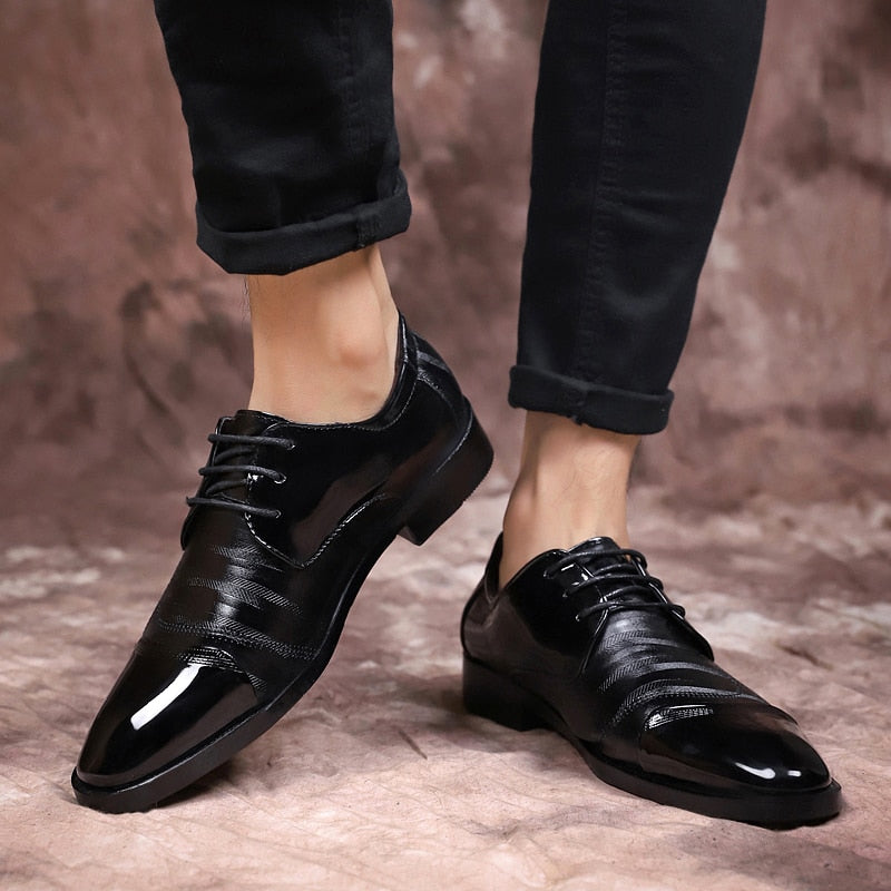 Men's Oxford Genuine Leather Business Shoes