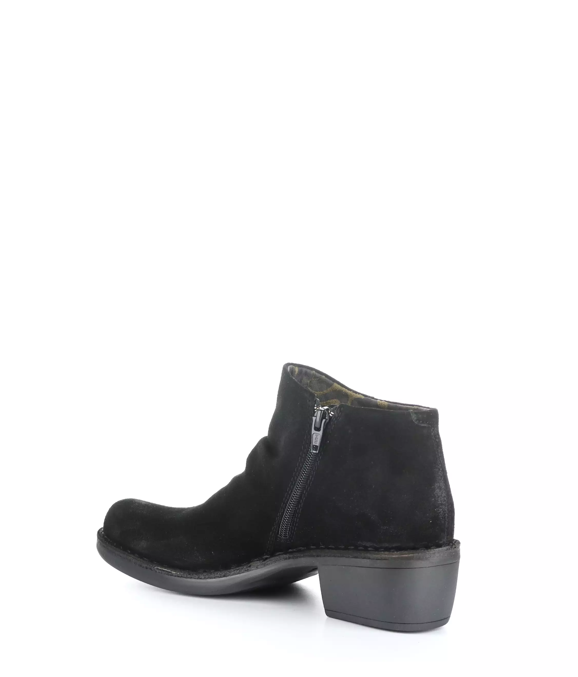 MERK093FLY 005 BLACK Round Toe Boots