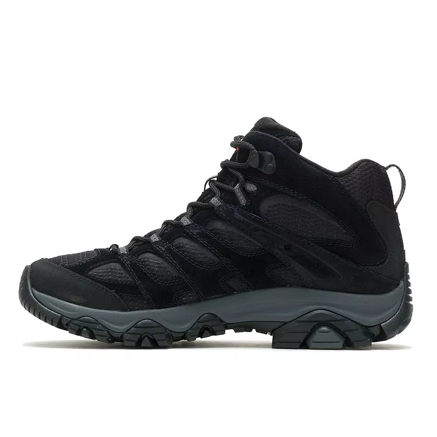 'Merrell' Men's Moab 3 Mid Hiker - Black Night